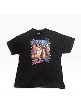 Y2k Jersey Shore Graphic Tee Shirt Size Xl